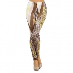 Natural Lacey Leggings