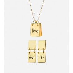 Destiny Tablet Charm Necklace