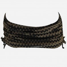 Black Zig-Zag Swim Separates