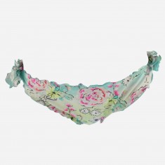 Floral Print Side Tie Swim Separates