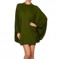 Olive Dolman Dress