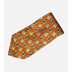 Multi-Color Silk Woven Jacquard Necktie