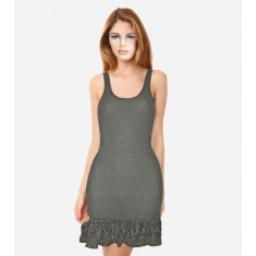 Sea Mist Lace Tank Top Summer Dress Shirt