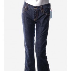 Bootcut Low-Rise Indigo Jeans