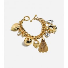 Gold Plated Charm Bracelet