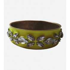 Enameled Bangle Bracelet