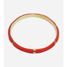 Red Bangle Bracelet