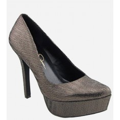 Silver Heels Platforms Shoes