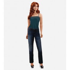Narrow Ankle Blue Jeans