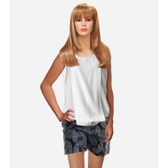 Black & White Print Shorts