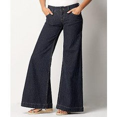 Super Wide-Leg Marigold Wash Trouser Jean