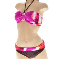 Printed Tie Dye Swimwear Bikini