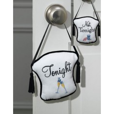 Just Married Do Not Disturb Door Knob Hanger