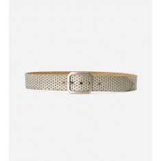 Mini Stud Jean Silver Belt
