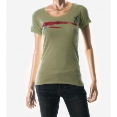 Green T-Shirt Misses Top