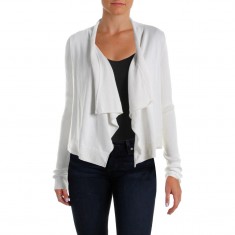 Ivory Asymmetrical Cardigan Sweater