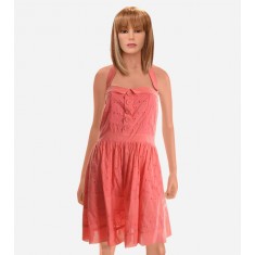 Pink Versatile Dress Eyelet