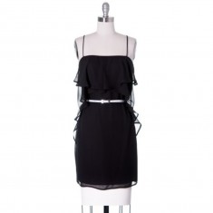Black Spaghetti Straps Dress