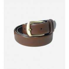 Brown Casual Leather  Belt