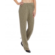 Olive & Black Bouclé Trouser Pants