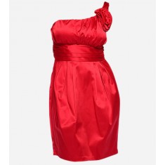 Pleated Evening Designer Prom Dress