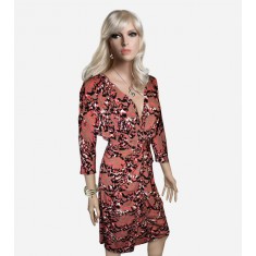 Red Knot Jersey Dress