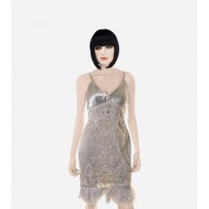 Silver Cocktail Dress