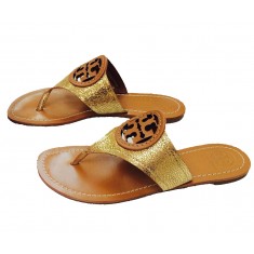 Louisa Metallic Thong Sandals
