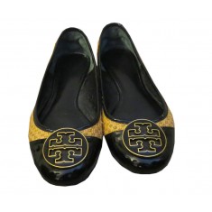 Woven Patent Leather Flats