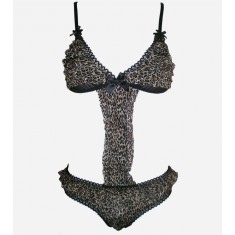 ruffle leopard bow mesh teddy-01.jpg