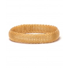 Gold Mesh Bangle