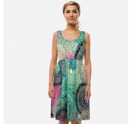 Print Stretch Dress