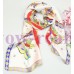 New dragonfly Print 100% Silk Abstract Animal Pattern Oblong Scarf Shawl wrap