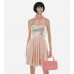 Pleated Pink Versatile Dress