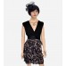 BCBG Max Azria Black Tiered Cocktail Dress