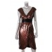 Brown Sequins Dress