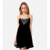 Chiffon Sequin Cocktail Party Dress