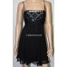 Chiffon Sequin Cocktail Party Dress