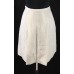 Shimmery Beige Silk A-line Skirt