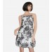 Bust Bubble Hem Dress