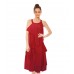 Silk Pleated Tiers Cocktail Dress