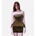 Floral Strapless Dress