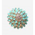 Green Abloom Stud Earrings