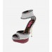 Leather Ankle Cuff  Platforms Sandal