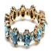 Blue Crystal Stretch Bracelet