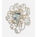 Gold Tone Big Crystal Brooch-02.jpg