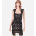 Black Lace Cocktail Dress