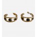 Black Stones Earrings