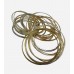 54 Bangles Tri Tone Crystal Thin Bangle