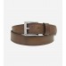 brown leather belt